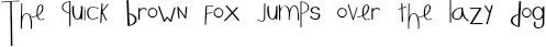 Example 1 of  Font