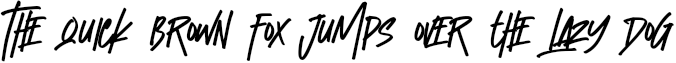 Example 1 of  Font