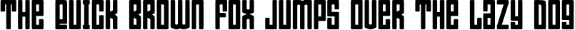 Example 3 of  Font