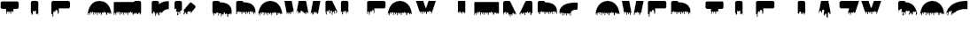 Example 4 of  Font
