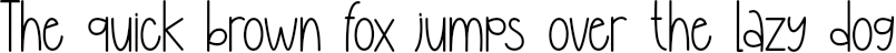 Example 1 of  Font
