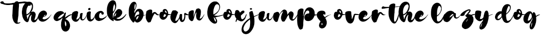 Example 1 of  Font