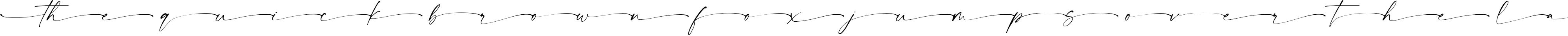Example 1 of  Font