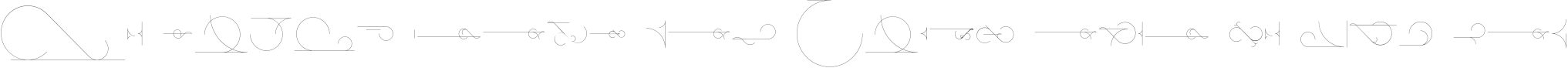 Example 10 of  Font