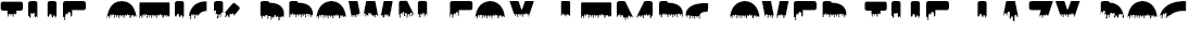 Example 2 of  Font