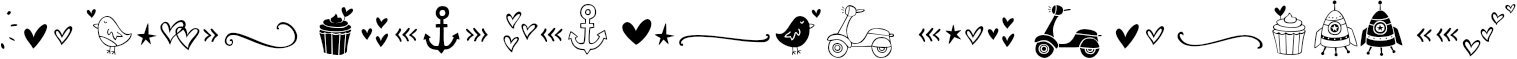 Example 1 of  Font