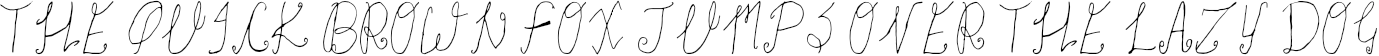 Example 1 of  Font