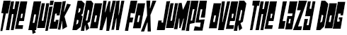 Example 1 of  Font