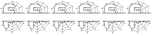 SpiderMonogramFont preview for Spider Web - Monogram Font for Halloween