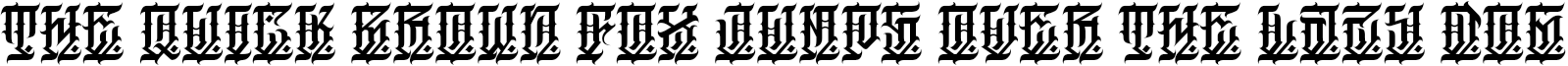 Example 2 of  Font