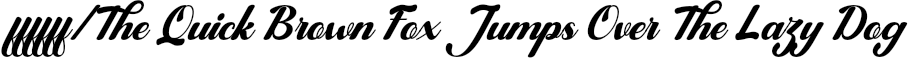 Font preview for Bellona