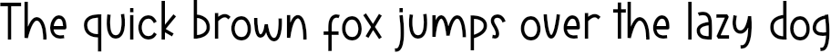 Example 1 of  Font