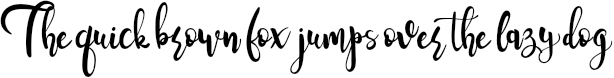 Example 1 of  Font