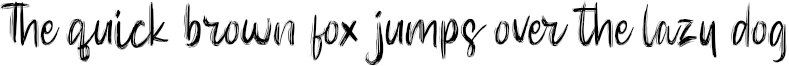 Example 5 of  Font