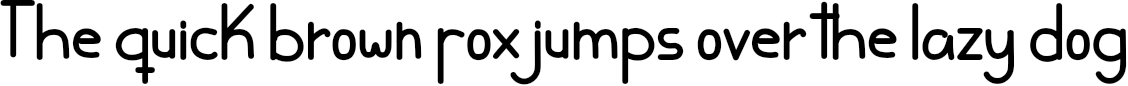 Example 1 of  Font