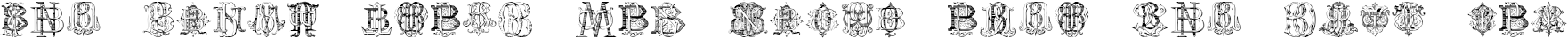 Example 1 of  Font