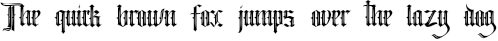 Example 1 of  Font
