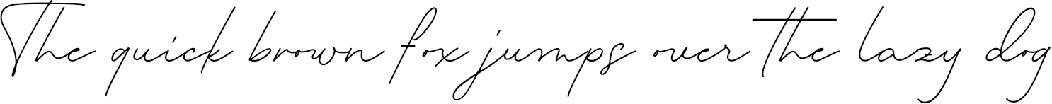 Example 1 of  Font