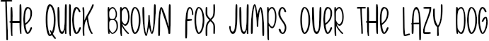 Example 3 of  Font