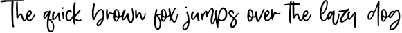 Example 1 of  Font