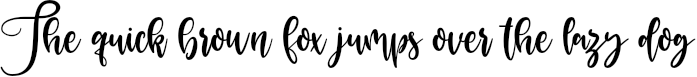 Example 1 of  Font