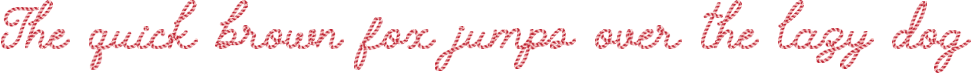 Example 1 of  Font