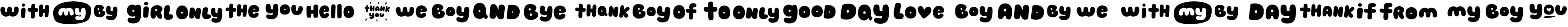 Example 2 of  Font