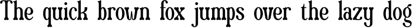 Example 1 of  Font