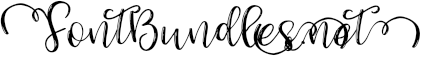 Example 4 of  Font