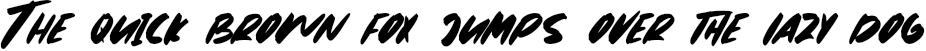 Example 1 of  Font