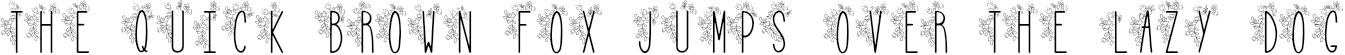 Example 4 of  Font