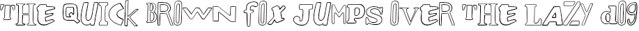 Example 1 of  Font
