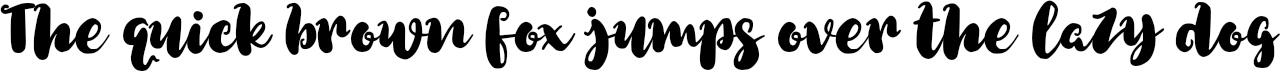 Example 1 of  Font