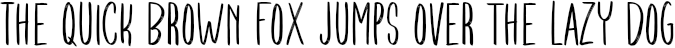Example 1 of  Font