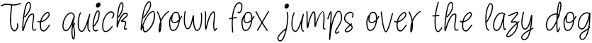 Example 1 of  Font