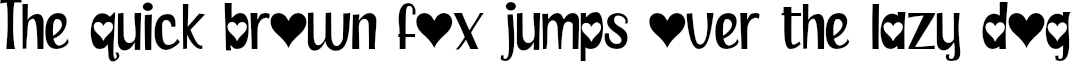 Example 3 of  Font