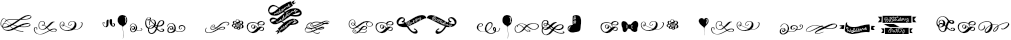 Example 1 of  Font