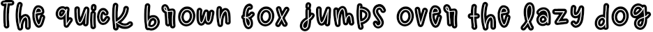Example 4 of  Font