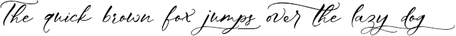 Example 1 of  Font