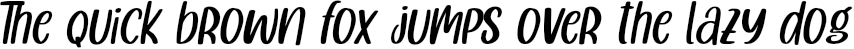 Example 1 of  Font