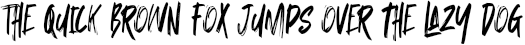 Example 1 of  Font