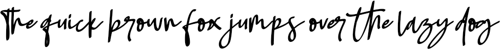 Example 1 of  Font
