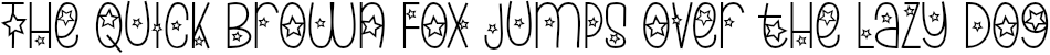 Example 1 of  Font