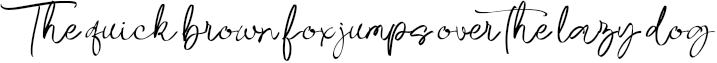 Example 1 of  Font