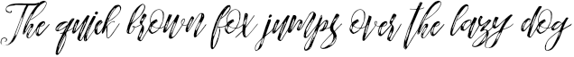 Example 1 of  Font