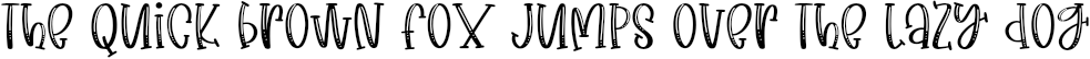 Example 2 of  Font
