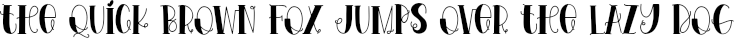 Example 1 of  Font