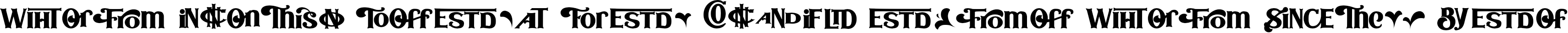 Example 2 of  Font