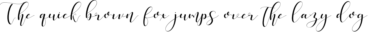 Example 1 of  Font