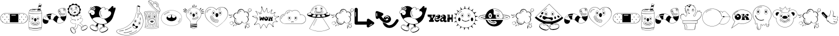 Example 3 of  Font